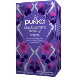 Photo of Pukka Blackcurrant Beauty Tea 20 Pack 38g
