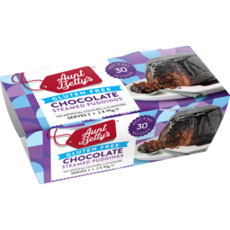Photo of Aunt Betty's Steamed Pudding Gluten Free Chocolate 2 Pack