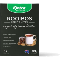 Photo of KINTRA FOODS Kintra Rooibos African Tea 80g 32pk