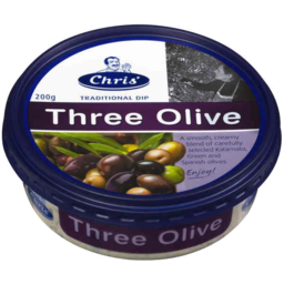 Photo of Chris Dip Three Olives 200gm