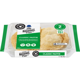 Photo of National Pies Fresh Classic Pastie 2 Pack 360g