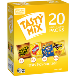 Photo of Smith's Tasty Mix Potato Chips Variety Multipack 20 Pack 20x368g