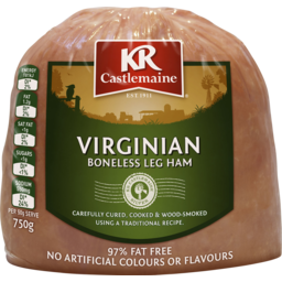 Photo of KR Castlemaine Virginian Boneless Ham 750g