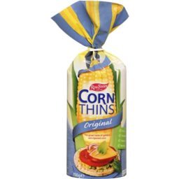 Photo of Real Foods Corn Thins Original 150gm