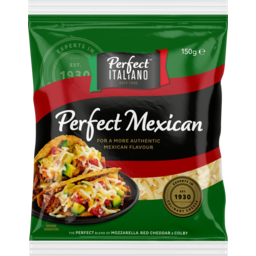 Photo of Perfect Italiano Mexican Style Shredded Cheese 150g