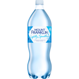 Photo of Mt. Franklin Mount Franklin Lightly Sparkling Water Natural Bottle