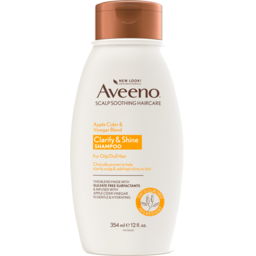 Photo of Aveeno Apple Cider Vinegar Clarifying Shampoo For Dull Hair