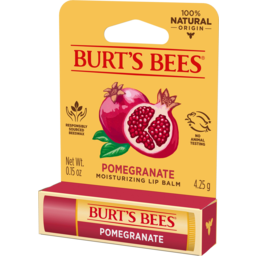 Photo of Burts Bees Lip Balm Moisturising Pomegranate 4.25g
