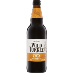 Photo of Wild Turkey & Cola Long Neck 4.8% 510ml 510ml