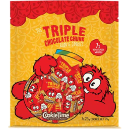 Photo of Cookie Time Cookie Triple Chunk 7 Pack