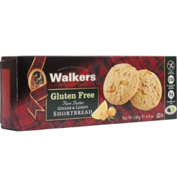 Photo of Walkers Gluten Free Shortbread Ginger & Lemon