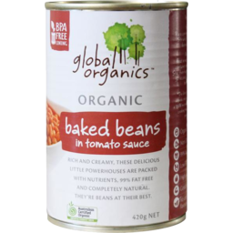 Photo of Global Organics Baked Beans 