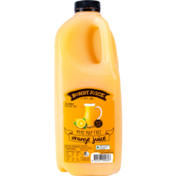 Photo of Bundy Juice Pulp Free Orange Fruit Drink