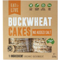 Photo of Eat To Live Buckwheat Cakes No Added Salt