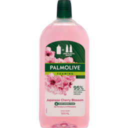 Photo of Palmolive Foaming Liquid Hand Wash Soap, 500ml, Japanese Cherry Blossom Refill And Save 500ml