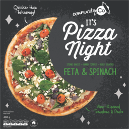 Photo of Community Co Feta & Spinach Pizza 420g