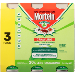 Photo of Mortein Naturgard Crawling Eucalyptus Scent Insect Control Bomb