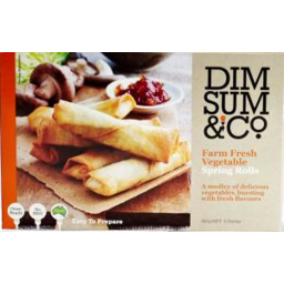 Photo of Dim Sum & Co Vegetarian Spring Rolls