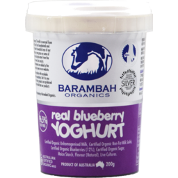 Photo of Barambah Yoghurt Blueberry 200g