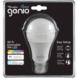 Photo of Genio Globe LED WiFi Warm White 9 Watt 1pk