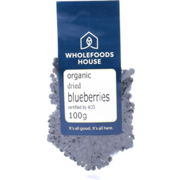 Photo of Wholefoods House Dried Blueberries Organic 100g