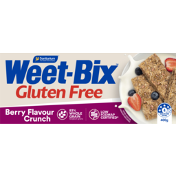 Photo of Sanitarium Gluten Free Berry Flavour Crunch Weet Bix 400g