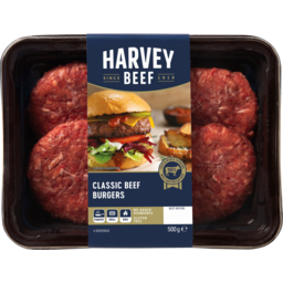 Photo of Harvey Beef Classic Beef Burgers