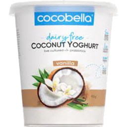 Photo of Cocobella Yoghurt Natural Vanilla 900g