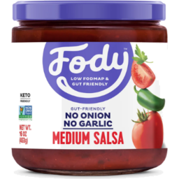 Photo of Fody Medium Gluten Free Salsa 16.0 Oz Jar