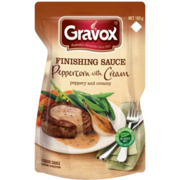 Photo of 	Gravox® Peppercorn with Cream Sauce Liquid Pouch 165g