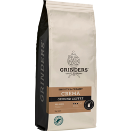 Photo of Grinders Smooth & Creamy Crema Ground Coffee