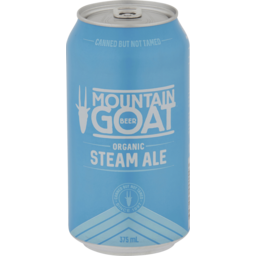 Photo of Mountain Goat Organic Steam Ale 375ml Can 375ml