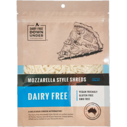 Photo of Dairy Free Down Under Mozzarella Style Shreds