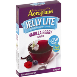 Photo of Aeroplane Jelly Lite Vanilla Berry 2x9gm