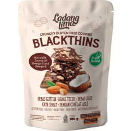 Photo of Ladang Lima Blackthins Chocolate Coconut & Almond Thins