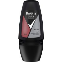 Photo of Rexona For Men Clinical Protection Antiperspirant Roll On Deodorant Sport For 3x Stronger Protection(Versus Regular Antiperspirant Deodorant) 50ml