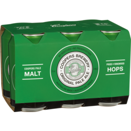 Photo of Coopers Original Pale Ale Can 375ml 6 Pack