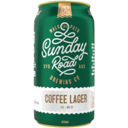 Photo of Sunday Road Brewing Coffee Lager Can