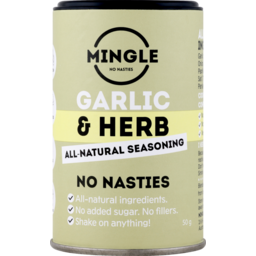 Photo of Mingle Seasoning Garlic & Herb Spice Natural