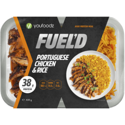 Photo of youfoodz Fuel'd Portuguese Chicken N Rice 