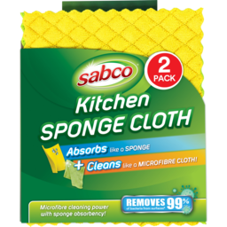 Photo of Sabco Kitchen Sponge Cloth 2 Pack