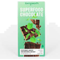 Photo of Loving Earth Superfoods Choc P/Mint