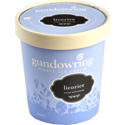 Photo of Gundowring Licorice Ice Cream 500ml