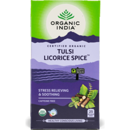Photo of ORGANIC INDIA Org Tulsi Licorice Spice Tea 25 Bags