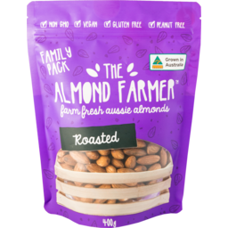 Photo of The Almond Farmer Roasted Almonds Gluten Free 400g