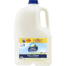 Photo of Dairy Farmers Full Cream Milk 3l