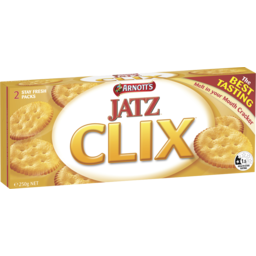 Photo of Arnotts Arnott's Jatz Clix Crackers 250g 
