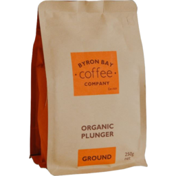 Photo of Byron Bay Coffee Plunger Ground 250g