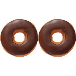 Photo of Chocolate Jumbo Donuts 2 Pack