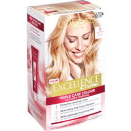 Photo of L'oréal Paris Excellence Crème Permanent Hair Colour - 9 Light Blonde